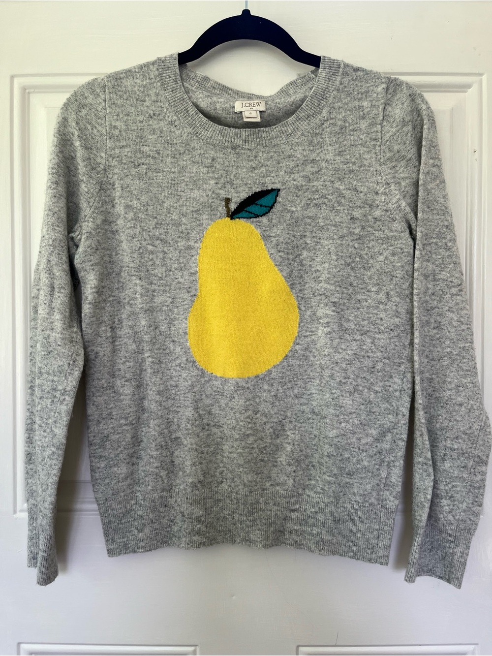 J.Crew Pear‎ Sweater Small Wool blend lightweight classic